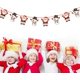 thumbnail image 3 of Decoraciones navideñas de muñeco de nieve, bandera navideña, suministros para fiestas, decoración de Papá Noel, decoración de Feliz Navidad para colgar en la pared al aire libre, 3 of 5