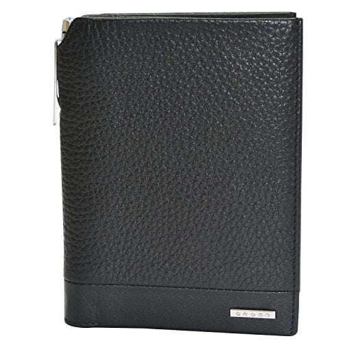 Cross Cross Global Passport Wallet with Pen, Black, One Size