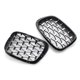 thumbnail image 2 of Rejillas riñón diamante cromadas Kuymtek 1 par para E39 5 Series M5 99-03, 2 of 9