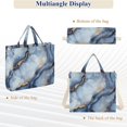 thumbnail image 6 of FORMRS Womens Corduroy Tote Bag Crossbody Shoulder Handbag with Pocket, Abstract Marble Pattern, 6 of 7