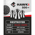 thumbnail image 4 of Hawki Hi7027EX Air gun Pellets 177/4.5mm Caliber (8.18 gr/0.53 g), 500 Count, 4 of 4