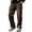 Brown, variant on Mens Hiking Pants Lightweight Waterproof Quick Dry Work Cargo Pant Breathable Water Resistant Nylon,Travel Outdoor Fishing Casual