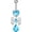 Blue, variant on 1 Pcs Bow Belly Button Ring 14G Surgical Steel Belly Ring Heart Rhinestone Designs Belly Piercing Jewelry,Curved Navel Rings Belly Rings for Women