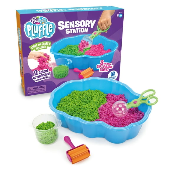 Educational Insights Pluffle® Sensory Station, Sensory Bin Filler for Ages 3 