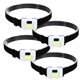 thumbnail image 1 of Paquete de 4 linternas LED para faros delanteros para adultos y niños, luz de inundación COB, lámpara de cabeza ultrabrillante, 1 of 6
