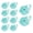 Blue, variant on Geemin 10pcs Glowing Aquariums Decoration Colorful Luminescent Devil Fish Ornaments
