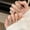 Large L, variant on Yihe dead leaf butterfly pure handmade wearing nail temperament champagne French cat eye light luxury advanced manicure fake nail wholesale