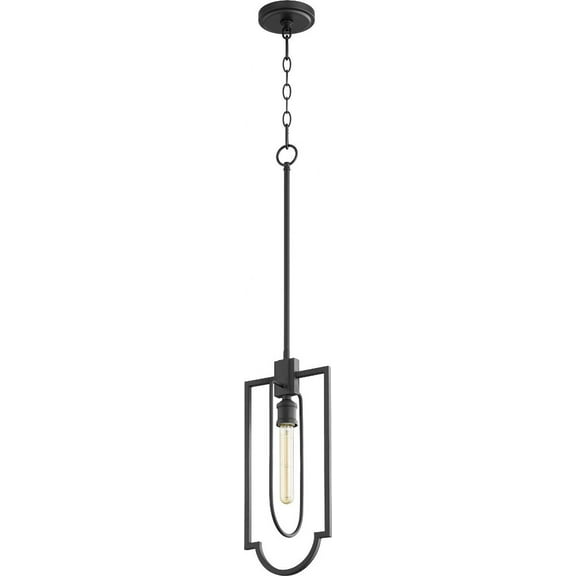 3102-69 Quorum Lighting 1 Light Pendant in Traditional style - 8 inches wide by 18.5 inches high     -Traditional Installation