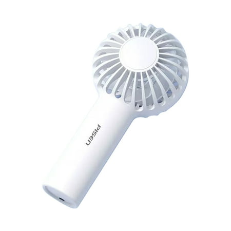 

Portable Handheld Fan Lightweight Outdoor Fan Mini Desktop Cooler (White)
