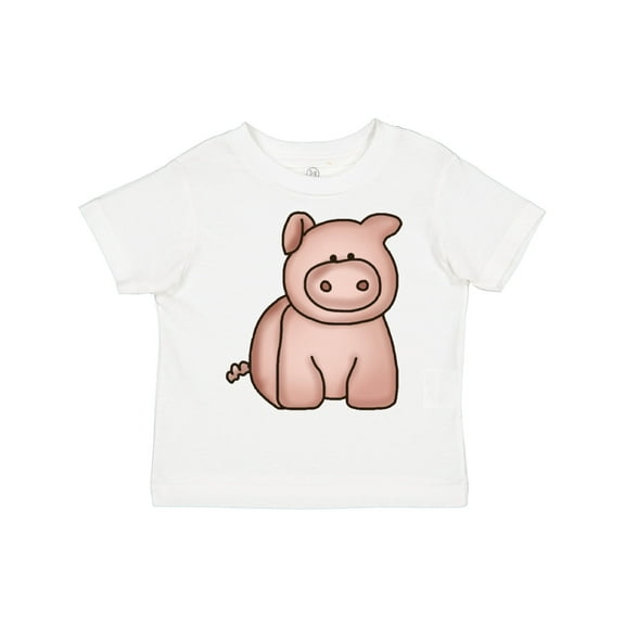Inktastic Cute Little Pig Boys or Girls Toddler T-Shirt