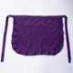 thumbnail image 3 of Delantal Farfi Pub, suave, ligero, moderno, impermeable, de cintura corta para mujer, para el hogar (morado), 3 of 8