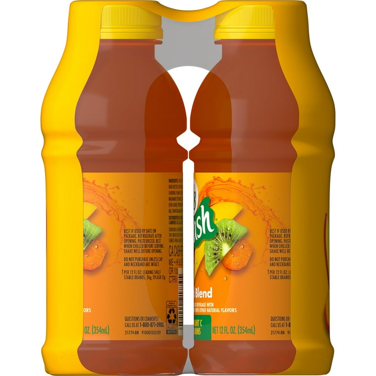 Drink Splash Orange Pineapple V8 Orange Carrot Juice Pack) V8