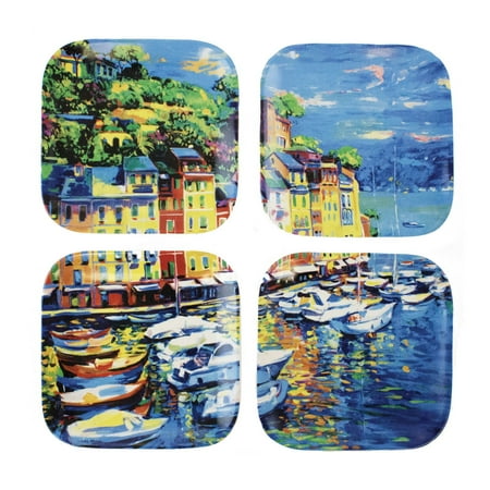 

Set Of 4 Sea La Vie App Plates