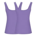 thumbnail image 4 of Moxiu Tank Tops Women Pack Scoop Neck Ribbed Tank Top Summer Basic Sleeveless Racerback Slim Fit Tops Shirts 2025 Purple,XXL, 4 of 4