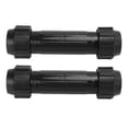 thumbnail image 1 of Plastic Paddle Connector, Strong Connection Sturdy Lightweight Black 2PCS Kayak Paddle Connector  for Canoes, 1 of 8