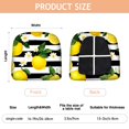thumbnail image 3 of Lemons and Daisies Seat Covers for Dining Room Chairs Set Of 6,Stretch Printed Washable Chair Seat Cover with Elastic Ties and Button,Removable Waterproof Couch Cushion Covers, 3 of 6