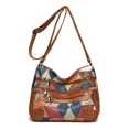 thumbnail image 3 of Nuevo modelo de mochila de cuero suave para personas mayores, bolso de hombro de gran capacidad, bolso de mensajero con múltiples bolsillos para mujeres de mediana edad, 3 of 5