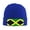 Blue, variant on Jamaican Flag Winter Beanie Hats for Men Women Warm Cozy Knitted Cuffed Skull Cap Black