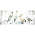 thumbnail image 3 of Reed, Tara 24x12 Black Modern Framed Museum Art Print Titled - Birds of the Coast Rustic Panel, 3 of 5