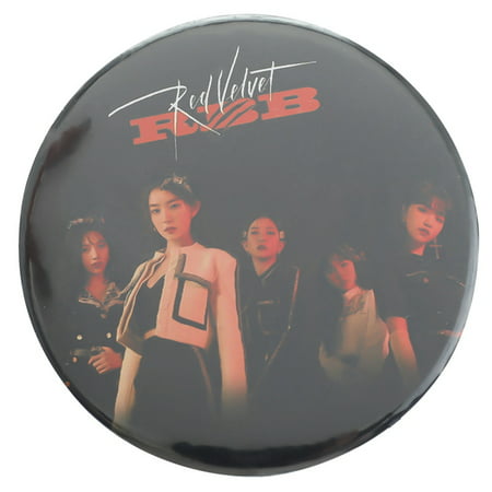 AkoaDa KPOP Red Velvet 2019 Mini Album The Red Summer Red Flavor 58mm Round Badge Pins And Brooches For Clothes Hat (Best Gfuel Flavor 2019)