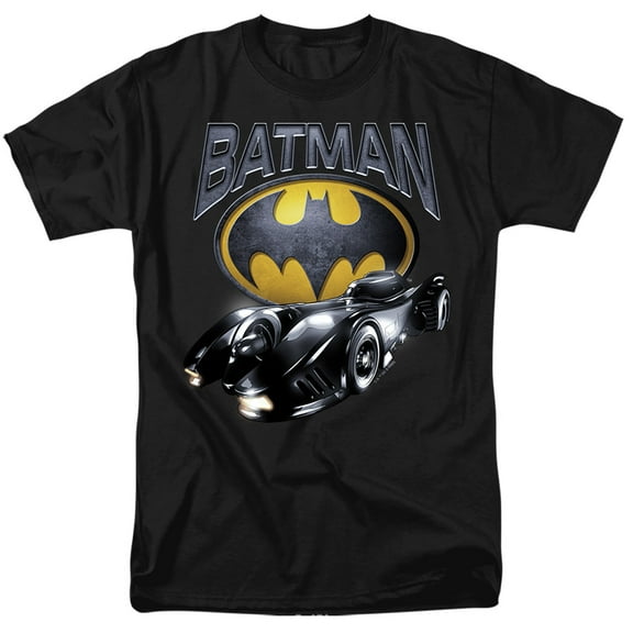 The Flash Batman Batmobile Unisex Adult T Shirt