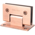 thumbnail image 6 of ETEREAUTY Golden Stainless Steel Frameless Glass Door Hinge 180 Degree Opening Smooth, 6 of 7