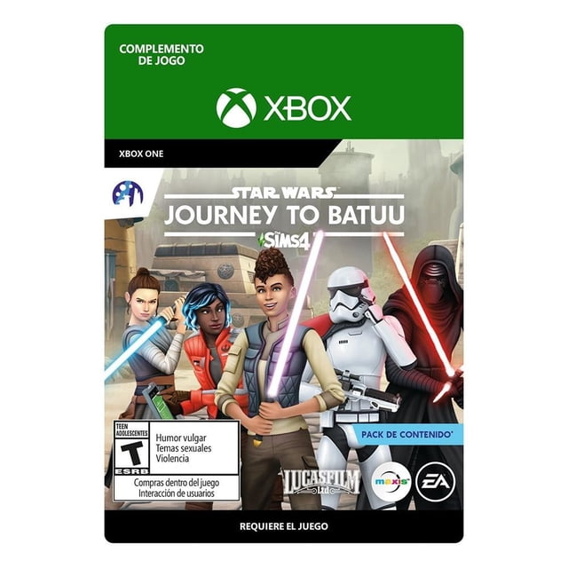 The Sims 4 Star Wars: Journey to Batuu Xbox Series X & Xbox One Código Descargable
