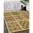 thumbnail image 2 of Ahgly Company Indoor Rectangle Patterned Yellow Orange Area Rugs, 2' x 5', 2 of 6