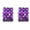 Purple, variant on yulier 2 Boxes Christmas Ball Ornaments 48 Pcs 3cm Christmas Tree Decorations Holiday Hanging Balls 4 Style Shatterproof Christmas Ornaments