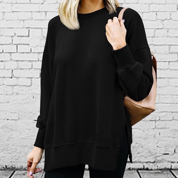 Jersey para mujer sudadera Tops sudadera informal holgada Top ropa diaria femenina