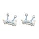 thumbnail image 3 of Guardurnaity Diadema de felpa liviana y práctica con orejas de ojos de caracol Fácil de usar Diadema de de cara azul claro azul claro 2Conjunto, 3 of 6