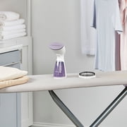 BLACK+DECKER Compact Handheld Garment Steamer, 1000W, 30-Second Heat Up, 6-Minutes of Continous Steam, 10.8 fl oz Detachable Water Tank, Lavender & White