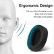 thumbnail image 5 of 1pair For Sony WH-1000XM5 Headphone Leather Sponge Cover Black, 5 of 5