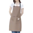 thumbnail image 1 of Advancent Delantal de lona Cómodo vestido de trabajo resistente al desgaste Ropa de trabajo para el hogar Ropa para el hogar Restaurante Cafetería Herramientas y accesorios para hornear Caqui Advancent HA011662-06, 1 of 5