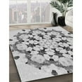 thumbnail image 2 of Ahgly Company Indoor Rectangle Patterned Platinum Gray Area Rugs, 8' x 12', 2 of 6