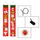 thumbnail image 4 of RKSTN christmas deals Merry Christmas, Door Banners, Porch Signs, Hanging Banners, Christmas Flags, Home Walls, Indoor, Outdoor, Christmas Party Decorations, 4 of 6