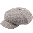 thumbnail image 3 of CoCopeaunts Newsboy Hats for Women Flat Cap Vintage Plaid Octagonal Newsboy Cap Artist Painter Berets Casual Adjustable Beret Hat, 3 of 7