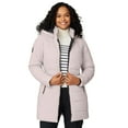 thumbnail image 2 of Free Country Women's Cirrus Quilted Long Puffer Jacket Birch XS, 2 of 5
