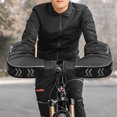 thumbnail image 4 of Guantes protectores de invierno para bicicleta de montaña, cubierta para manillar de bicicleta de carretera con mango plano, guantes cálidos gruesos a prueba de viento, 4 of 8