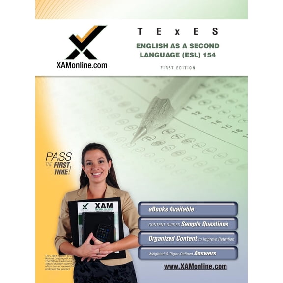 Pre-Owned TExES English as a Second Language (ESL) 154 Teacher Certification Test Prep Study Guide (Paperback) 1607871149 9781607871149