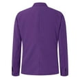 thumbnail image 5 of Bwdbhd Mens Blazers And Sport Coats Mens Casual Sport Coat Blazer Two Buttons Lightweight Business Jackets Purple,L, 5 of 5