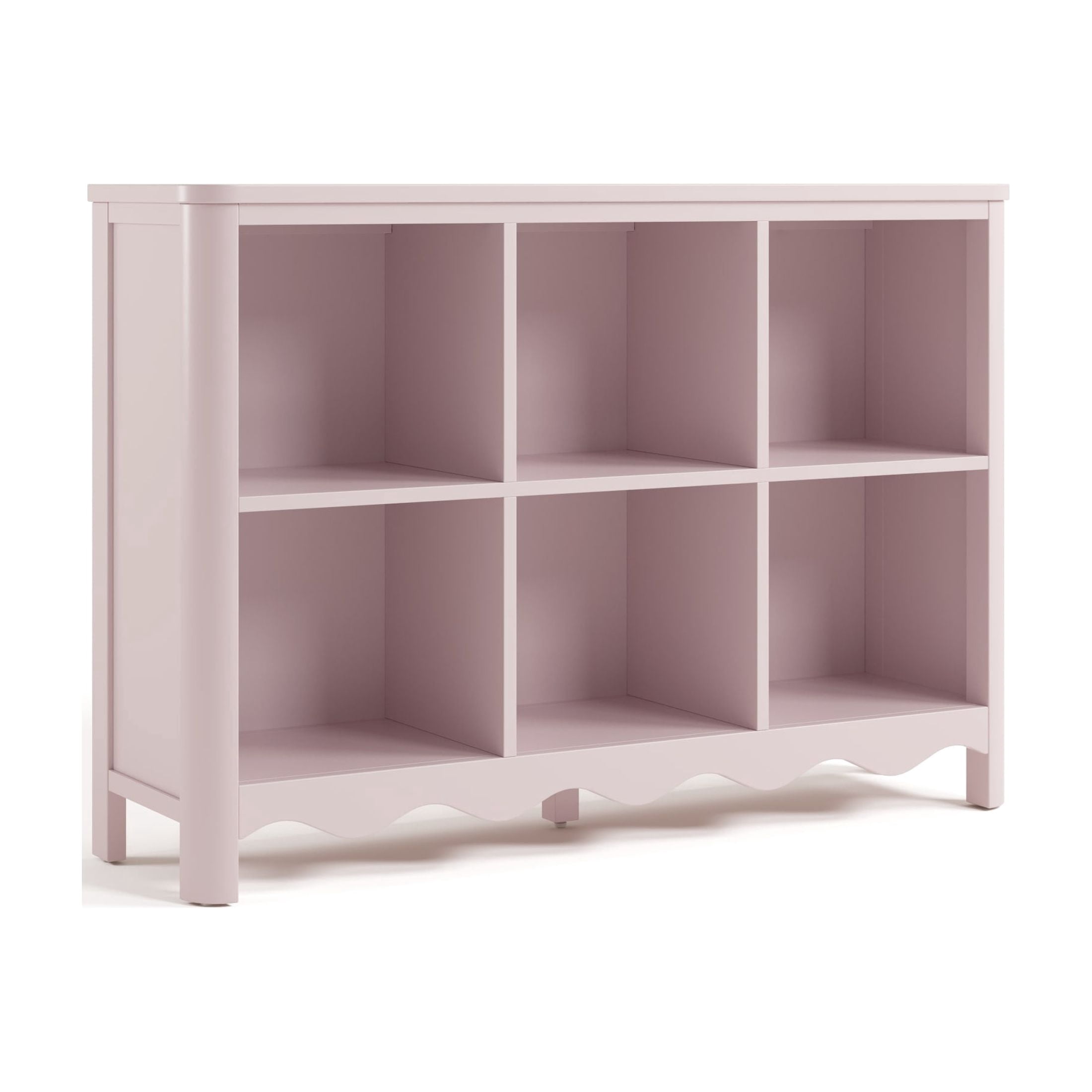 Art of Nursery by Storkcraft Casablanca 6 Cube Organizer Kids Bookcase - Blush