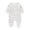 White, variant on Ticikt Baby Footed Pajamas with Mitten Unisex Cotton Snap-up Romper Jumpsuit Sleep and Play 0-9 Months Footies,Color:Light Pink,Size:6-9 Months