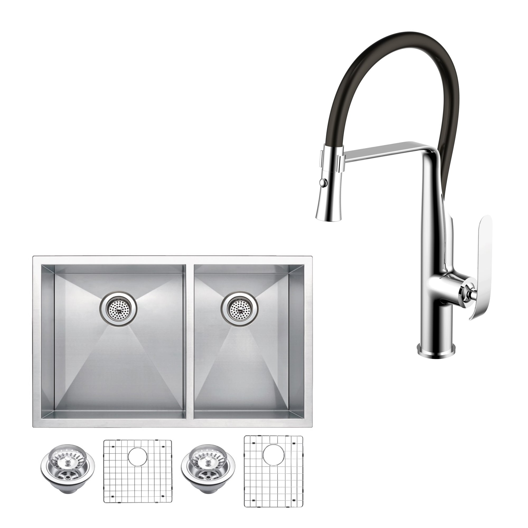 Water Creation Cf511 Ud 3320a 33 X 20 In 60 By 40 Double Bowl Water Creation Cf511 Ud 3320a 33 X 20