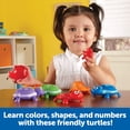 thumbnail image 2 of Juego de 15 piezas con números de tortugas de Toy Learning Resources para mayores de 18 meses Learning Resources Learning Resources, 2 of 5