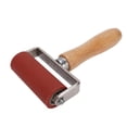 thumbnail image 1 of Rodillo De Presión Manual, Diseño Desmontable, Flexible Y Estable, De Madera, Rodillo De Costura De Soldadura De Silicona, Exterior Mate, 260 Grados Celsius, Resistente A, 1 of 7