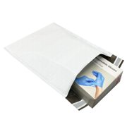 StarBoxes 25 Poly Bubble Mailer Bags 9.5x14.5 - #4 White Self-Sealing