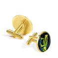 thumbnail image 3 of Frog Elegant Stainless Steel Cufflinks Set for Formal Attire, Made with Silver Jewelry for Any Occasion, 3 of 6