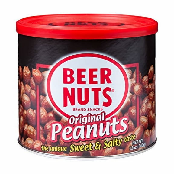 Beer Nuts Original Peanuts 12 oz (Pack of 2)