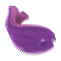 Innobaby Bathin' Smart Silicone Fish Antimicrobial Bath Scrub, Purple / Lavender